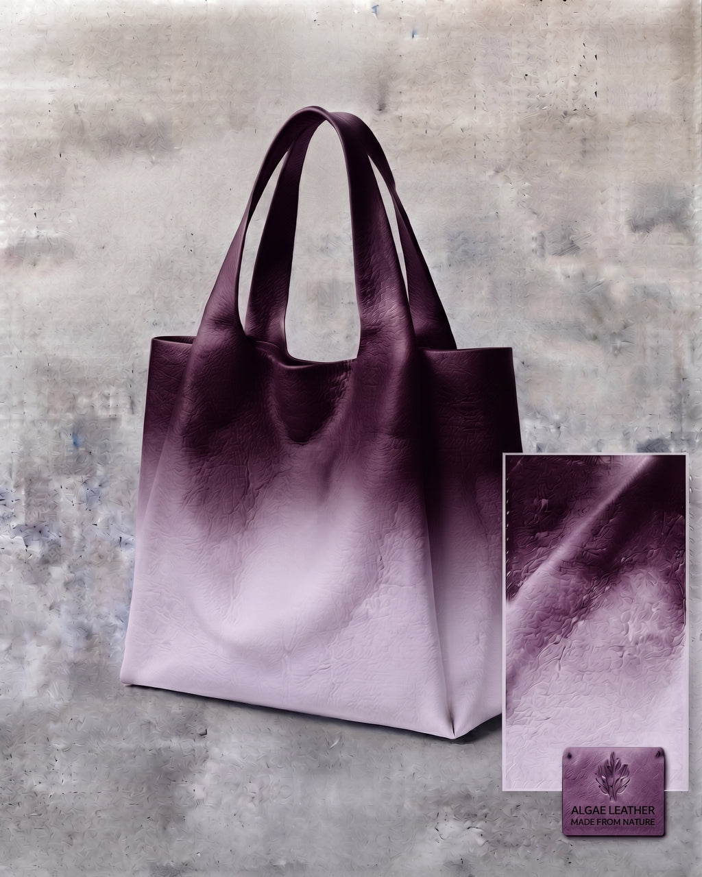 Algae Leather Totes