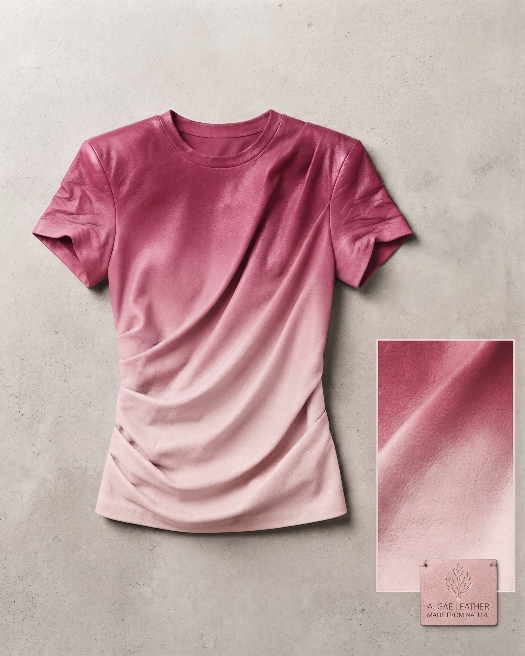 Algae Leather Top