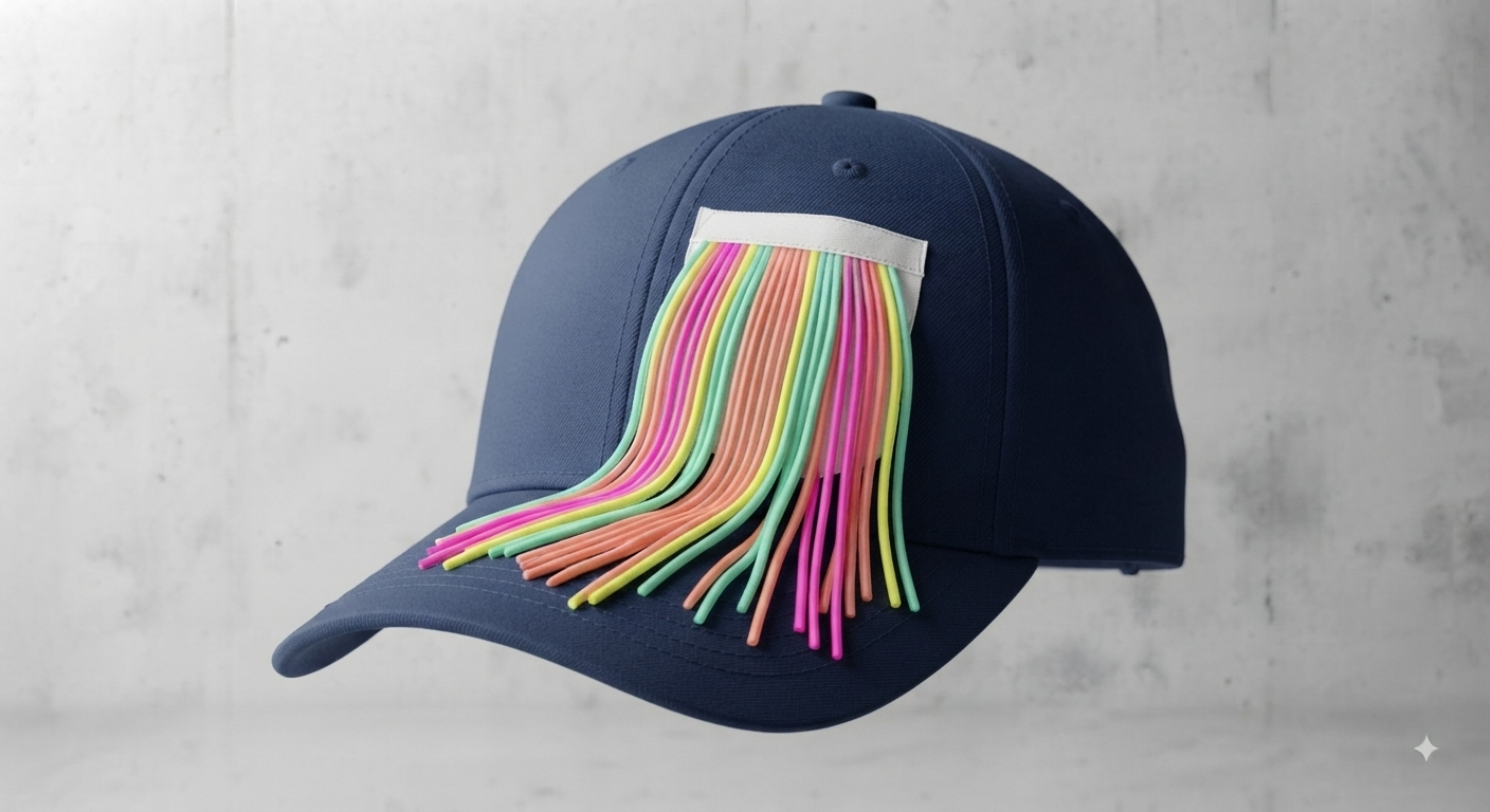 High Design Fringe Cap