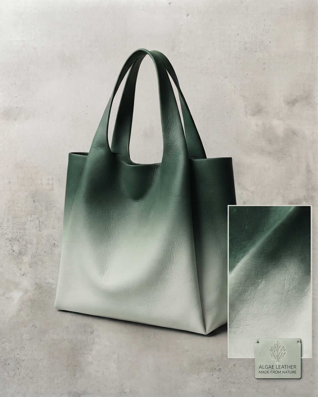 Algae Leather Totes