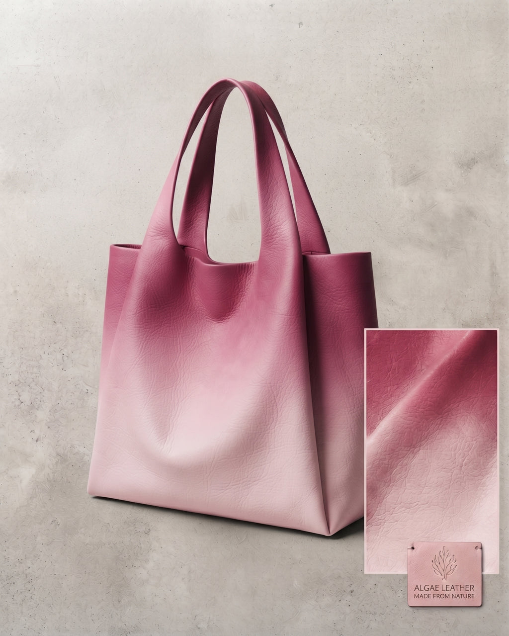 Algae Leather Totes