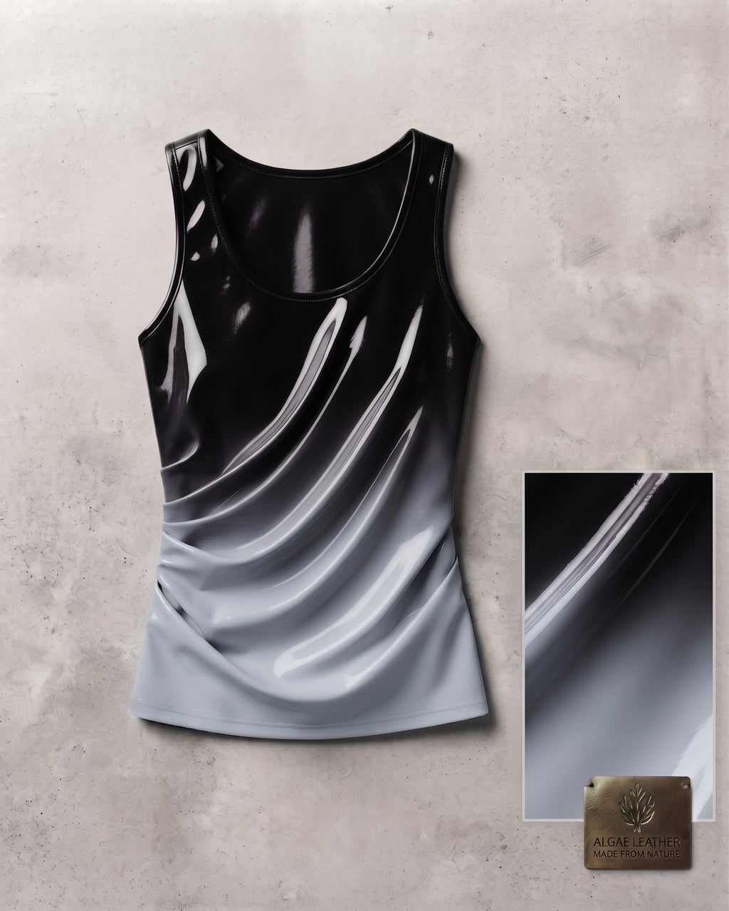 Algae Leather Tank Tops