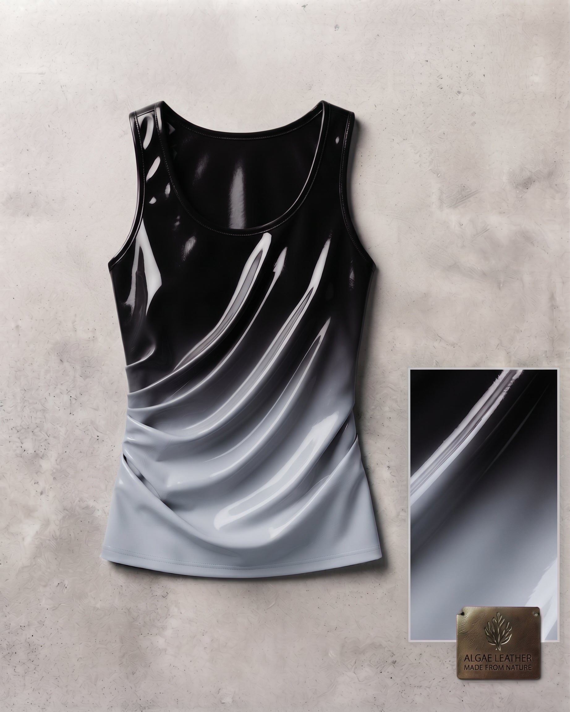 Algae Leather Tank Tops