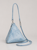 Algae Leather Triangle Mini Handbag