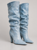 Algae Leather Sludge Boot